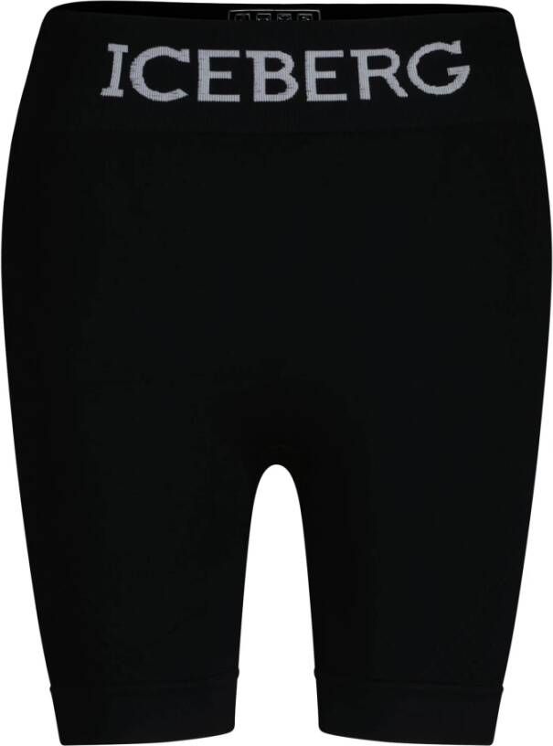 Iceberg Shorts with logo Black Dames