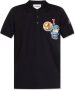 Iceberg Looney Tunes Small Patch Polo Black Heren - Thumbnail 1