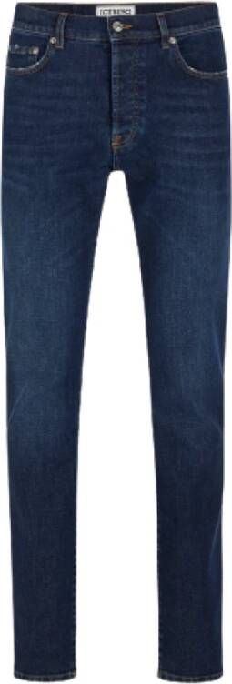 Iceberg Slim-fit Jeans Blauw Heren