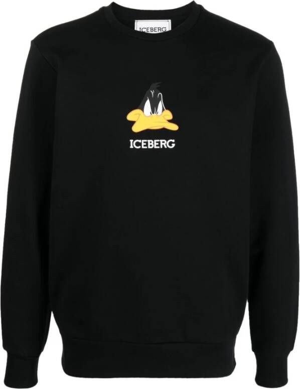Iceberg Sweaters Black Zwart Heren