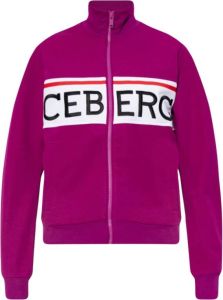 Iceberg Sweatshirt met logo Roze Dames