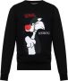 Iceberg Multicolor Logo Sweatshirt Black Heren - Thumbnail 1
