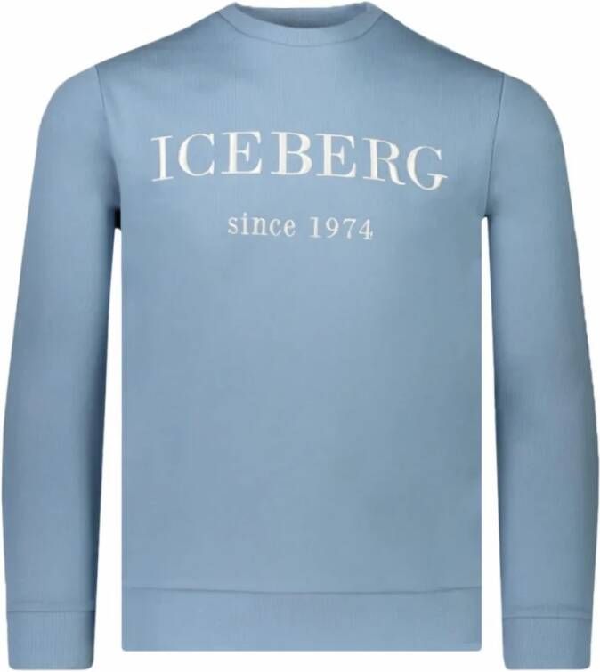 Iceberg Sweatshirts Blauw Heren