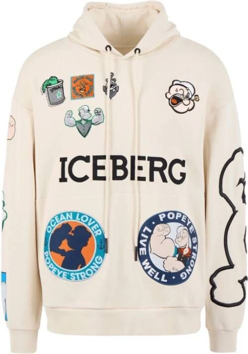 Iceberg Sweatshirts hoodies Beige Heren