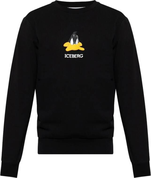 Iceberg Sweaters Black Zwart Heren - Foto 1