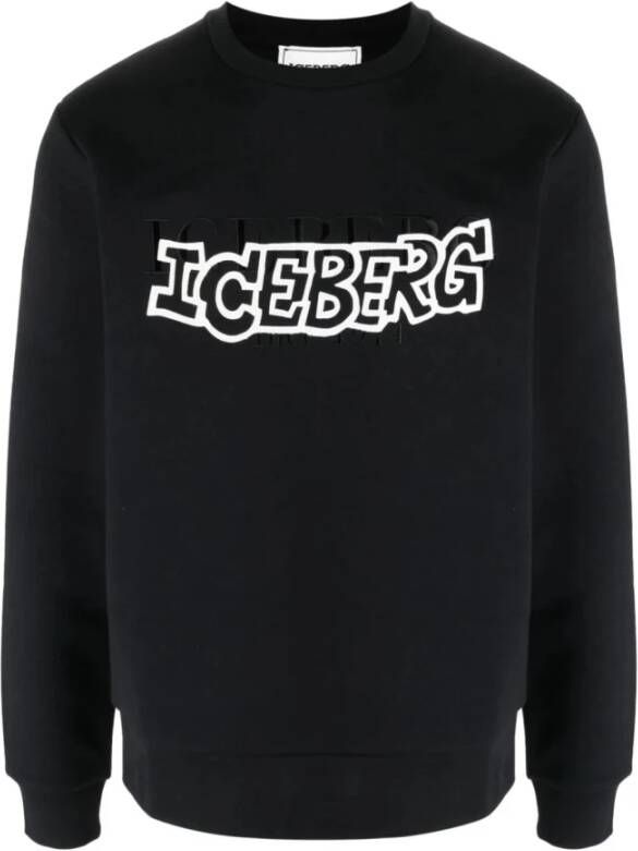 Iceberg Sweatshirts Zwart Heren