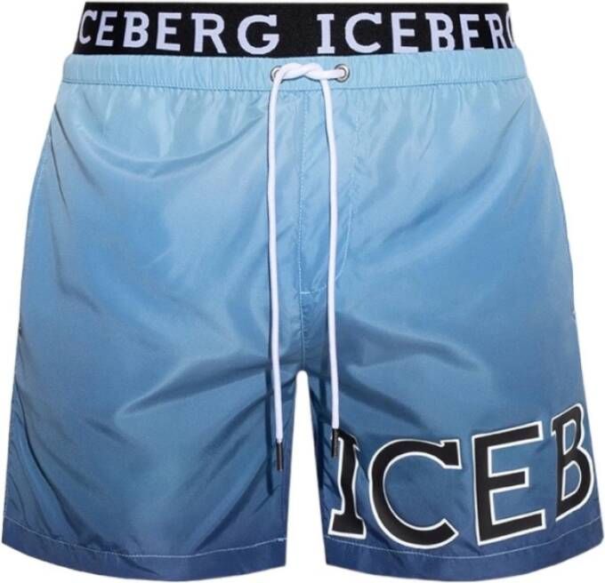 Iceberg Swimwear Blauw Heren