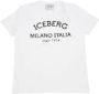 Iceberg Witte T-shirt 6325 1101 White Heren - Thumbnail 1
