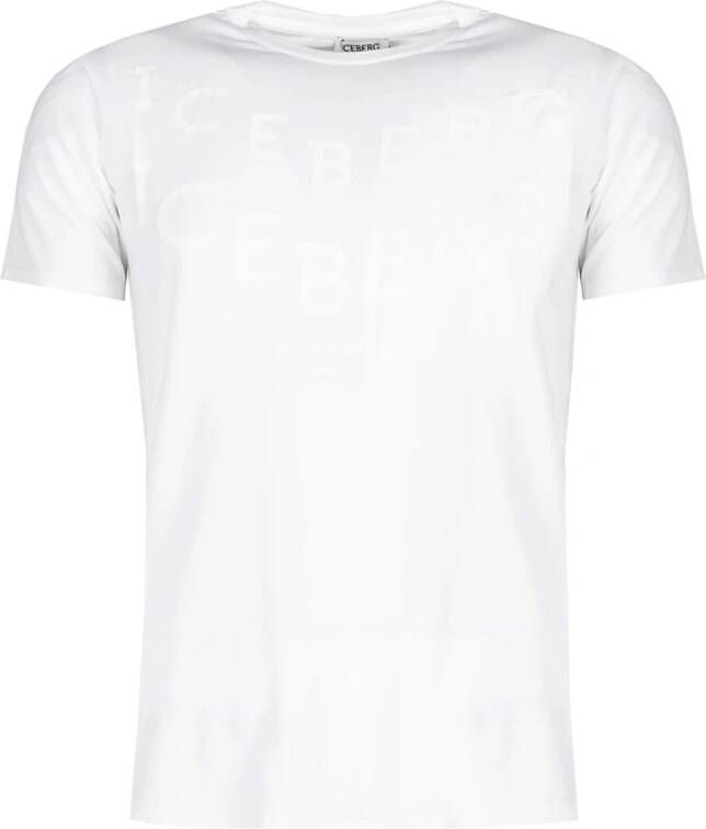 Iceberg t-shirt White Heren