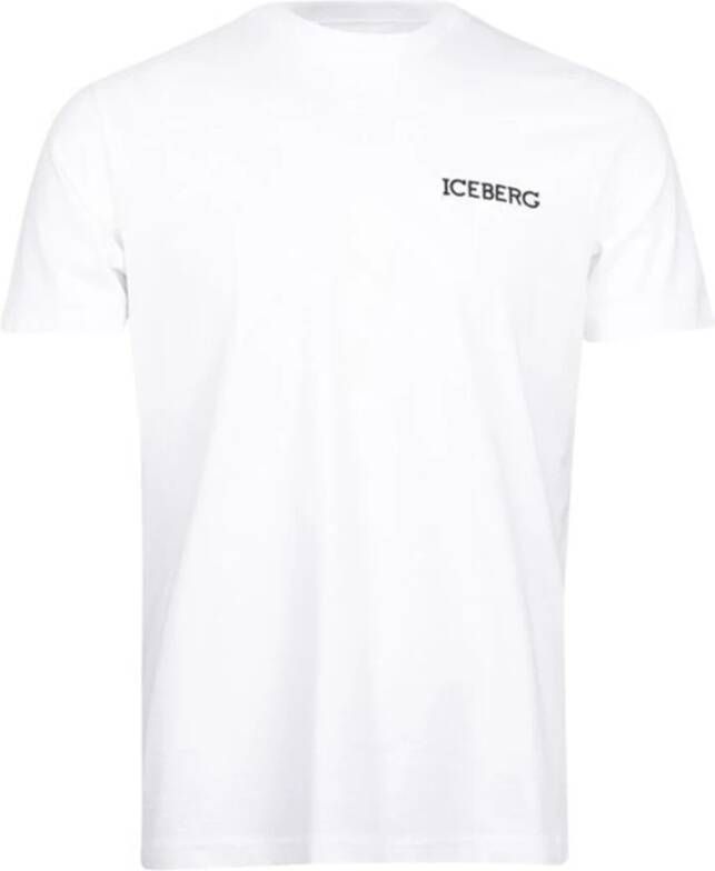 Iceberg t-shirt Wit Heren