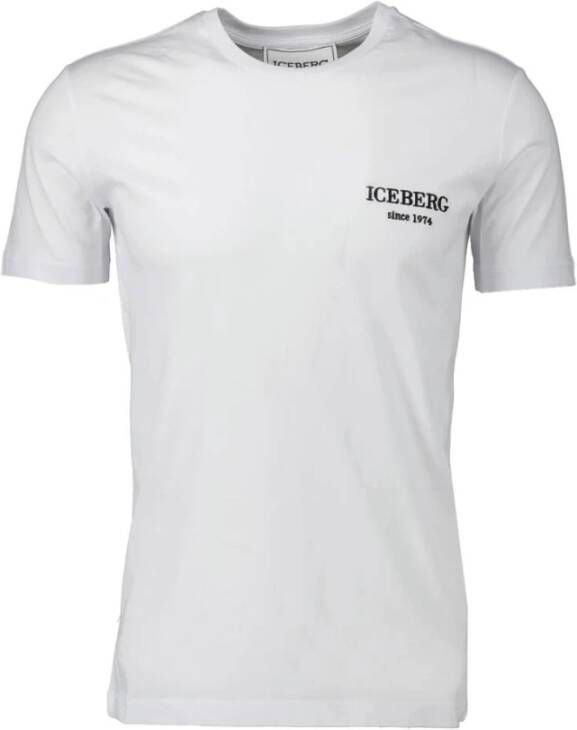 Iceberg T-Shirt Wit Heren