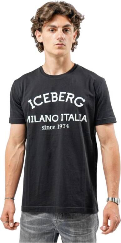 Iceberg T-shirt Zwart 6325 9000 Black