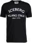 Iceberg T-shirt Zwart 6325 9000 Black - Thumbnail 1