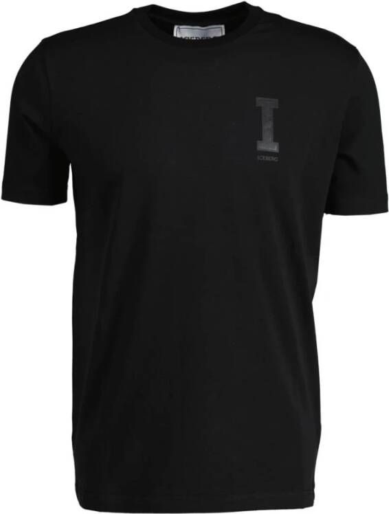 Iceberg Stijlvolle T-Shirt Black Heren