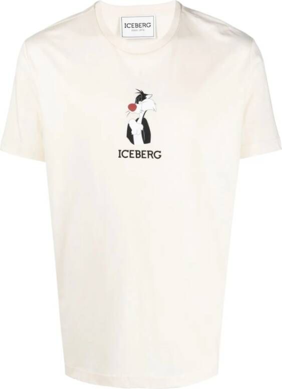Iceberg T-shirts and Polos Beige Heren