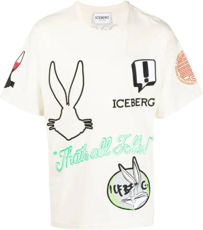 Iceberg T-shirts and Polos Beige Heren