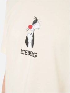 Iceberg T-Shirts Beige Heren