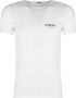 Iceberg Aansluitend Ronde Hals T-shirt White Heren - Thumbnail 1