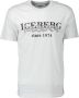 Iceberg Ronde Hals Korte Mouw T-shirt White Heren - Thumbnail 4