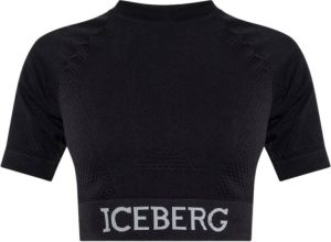 Iceberg T-Shirts Zwart Dames