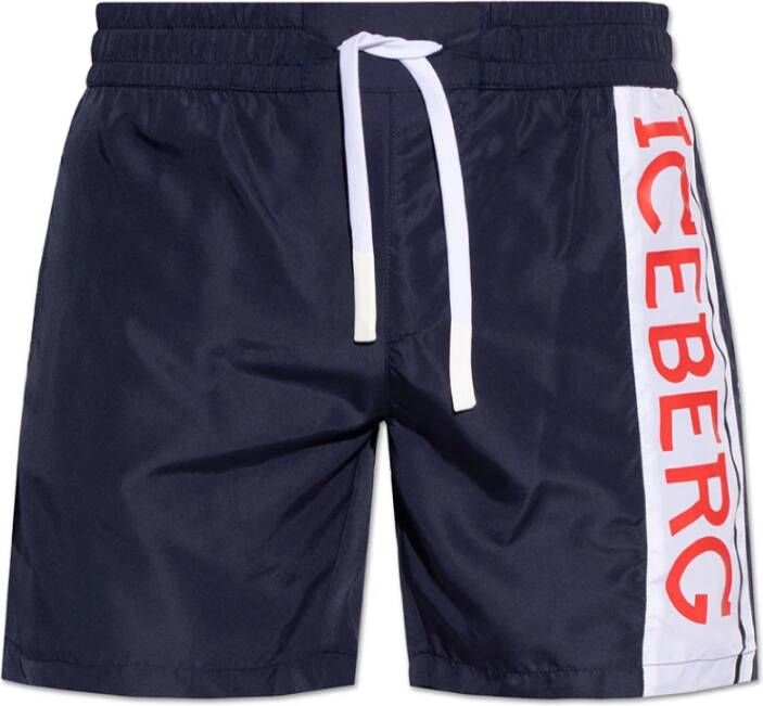 Iceberg Donkerblauwe Zwembroek Blue Heren