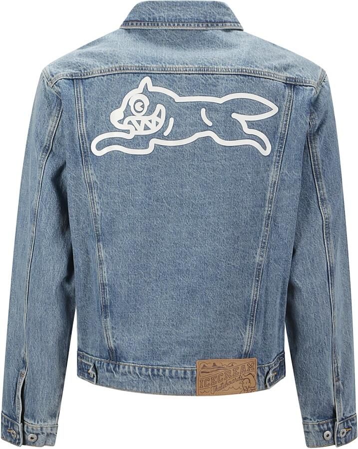 ICECREAM Denim Truck Jacket Blue- Heren Blue - Foto 2