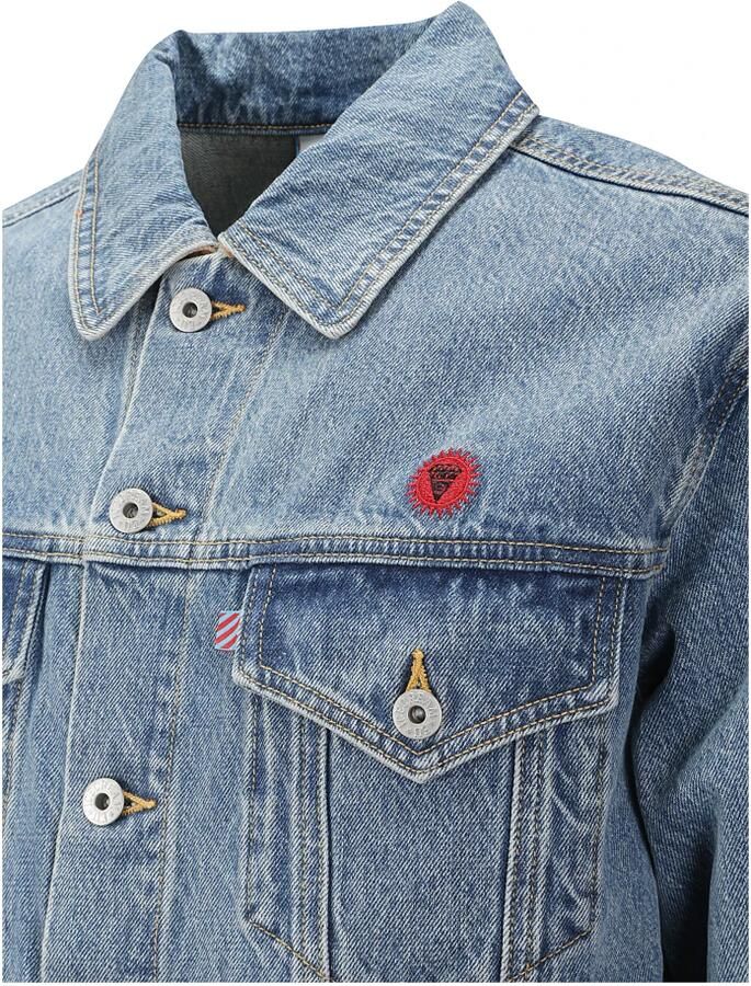 ICECREAM Denim Truck Jacket Blue- Heren Blue