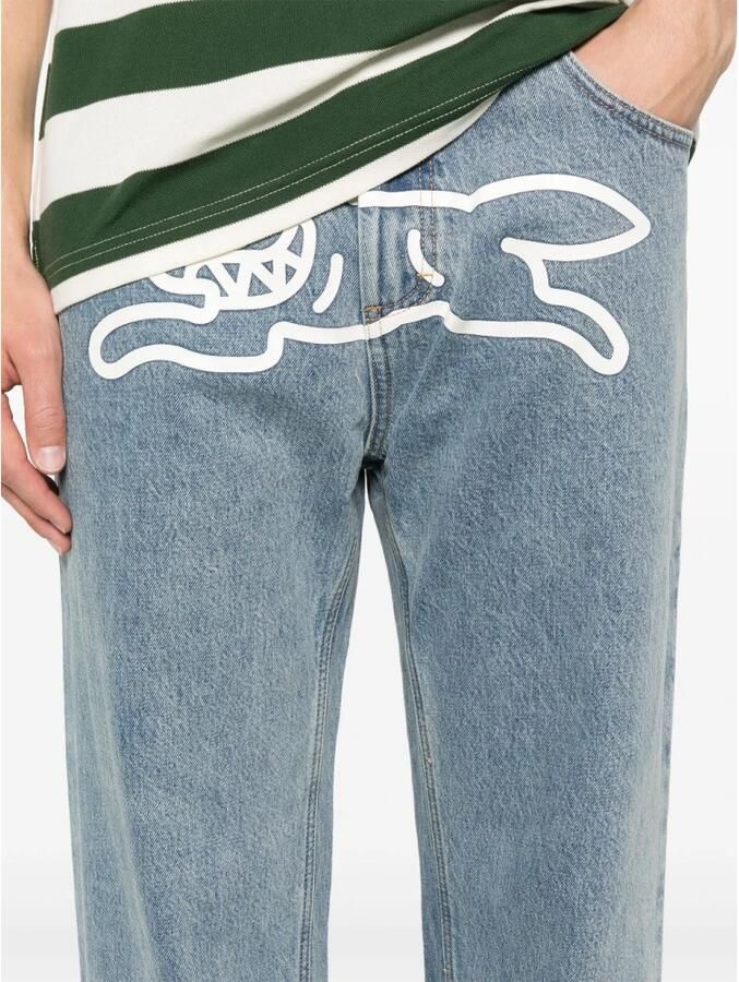 Icecream Heldere Blauwe Jeans met Logoprint Blue Heren