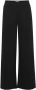 ICHI high waist wide leg pantalon IHKATE SUS LONG WIDE van gerecycled polyester zwart - Thumbnail 2