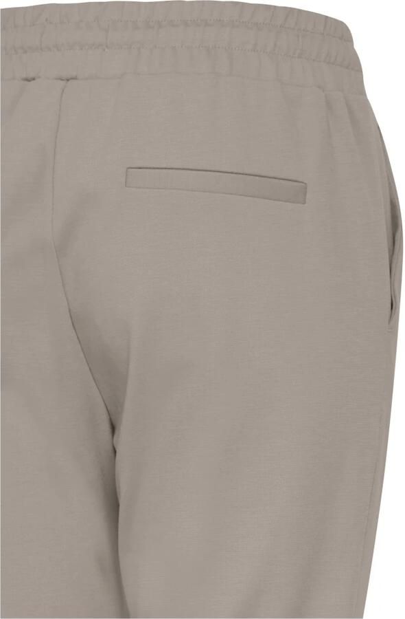 Ichi Grijze Polyester Sigarettenbroek Gray Dames