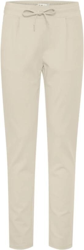 Ichi Beige Lace-Fastening Enkellange Broek Beige Dames - Foto 6
