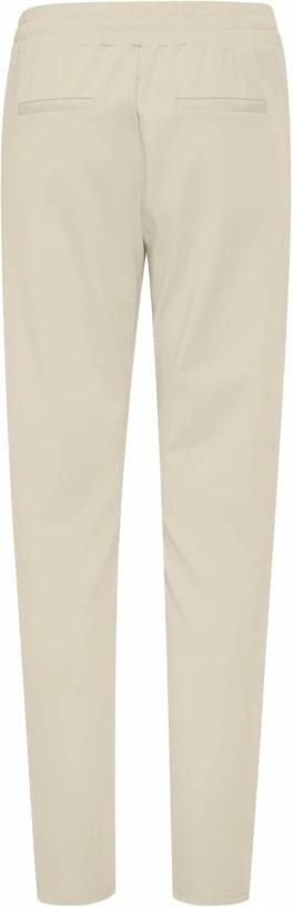 Ichi Beige Lace-Fastening Enkellange Broek Beige Dames - Foto 5