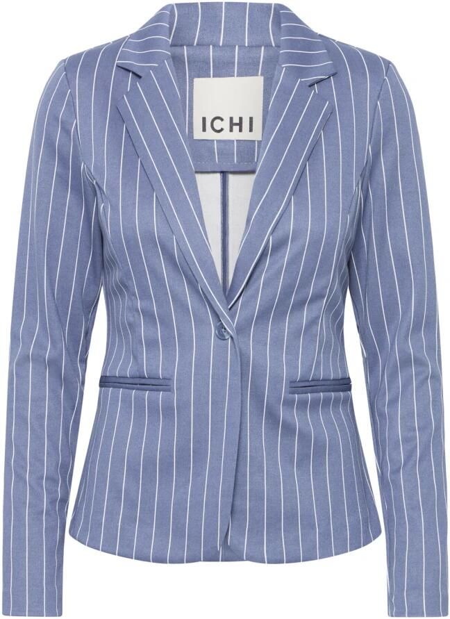 Ichi Slim fit blazer met paspelzakken model 'KATE'