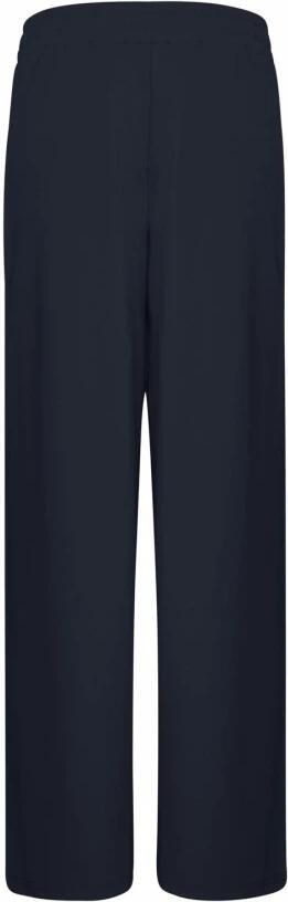 ICHI high waist wide leg pantalon IHKATE SUS LONG WIDE van polyester donkerblauw - Foto 5