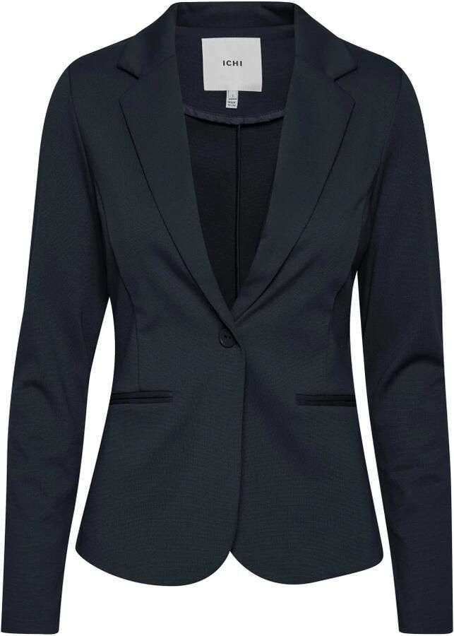 Ichi Dames Blazer Herfst Winter Collectie Blue Dames - Foto 5