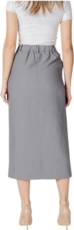 Ichi Dames Lange Jurk Collectie Gray Dames - Foto 3