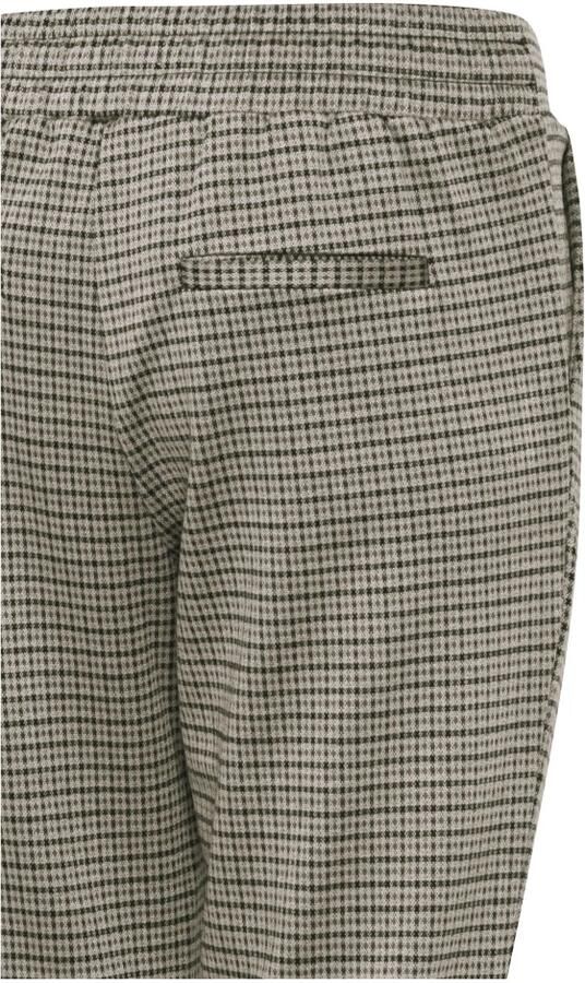 ICHI cropped straight fit broek IHKATE CAMELEON pA met all over print bruin - Foto 2