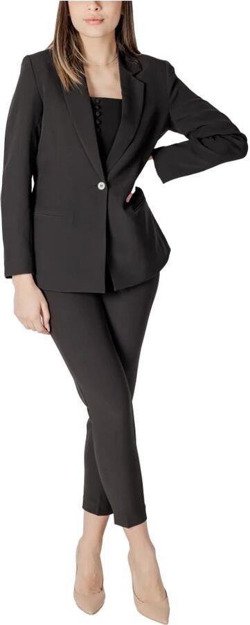 Ichi Damesjassen Collectie Polyester Elastaan Black Dames - Foto 3