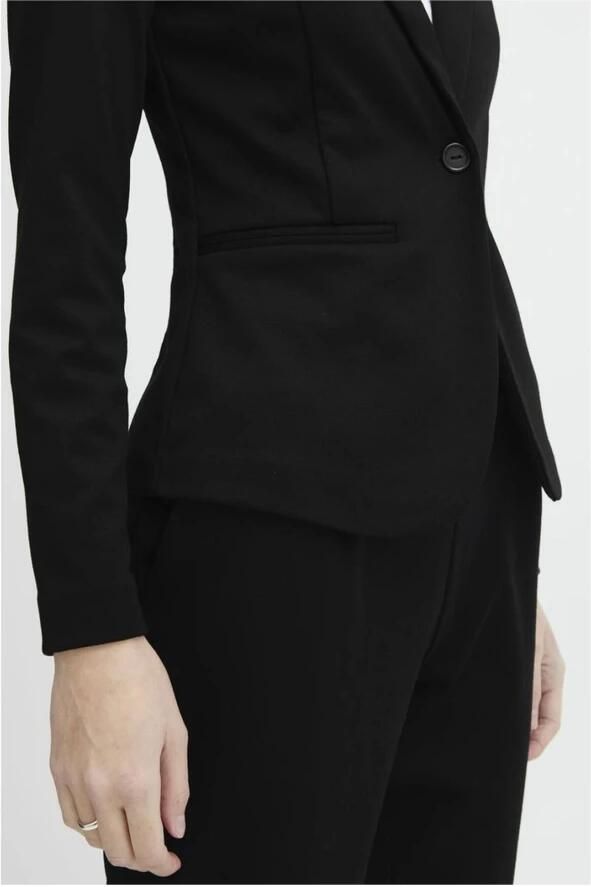 Ichi Jerseyblazer met 1-knoopssluiting model 'Kate' - Foto 5