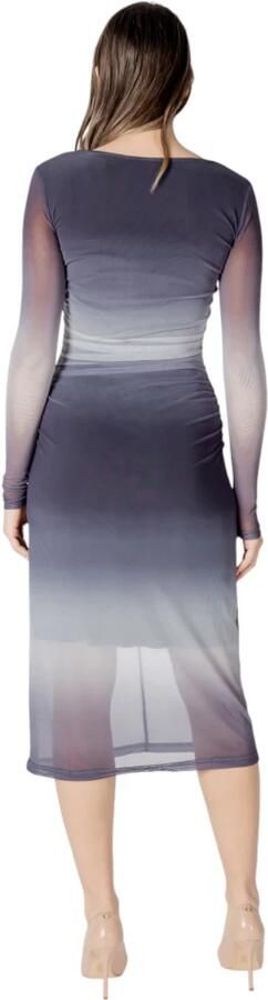 Ichi Lange Jurken Collectie voor Vrouwen Gray Dames - Foto 4