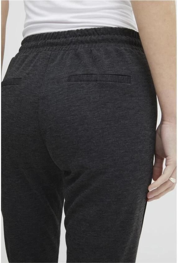 Ichi Grijze Sigarettenbroek Relaxte Pasvorm Gray Dames - Foto 5