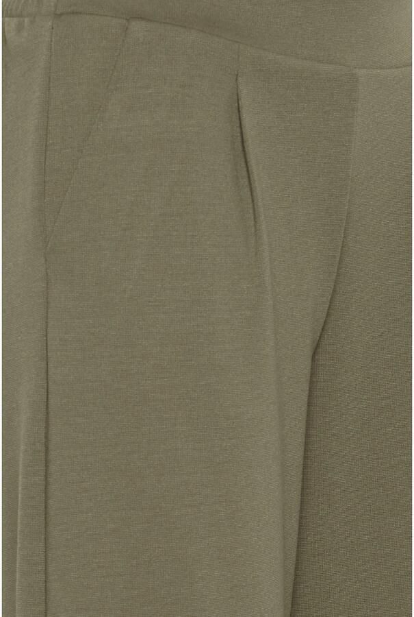 Ichi Groene Culottes Slip-On Broek Herfst Winter Green Dames - Foto 1