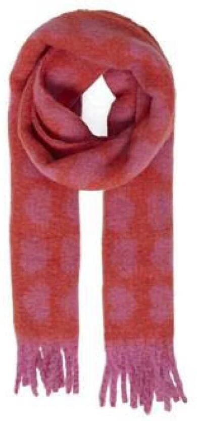 Ichi Hart Sjaal Super Roze Freewear Pink Dames