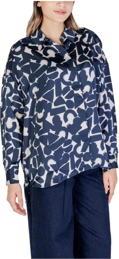 Ichi Herfst Winter Dames Overhemden en Blushes Blue Dames - Foto 4