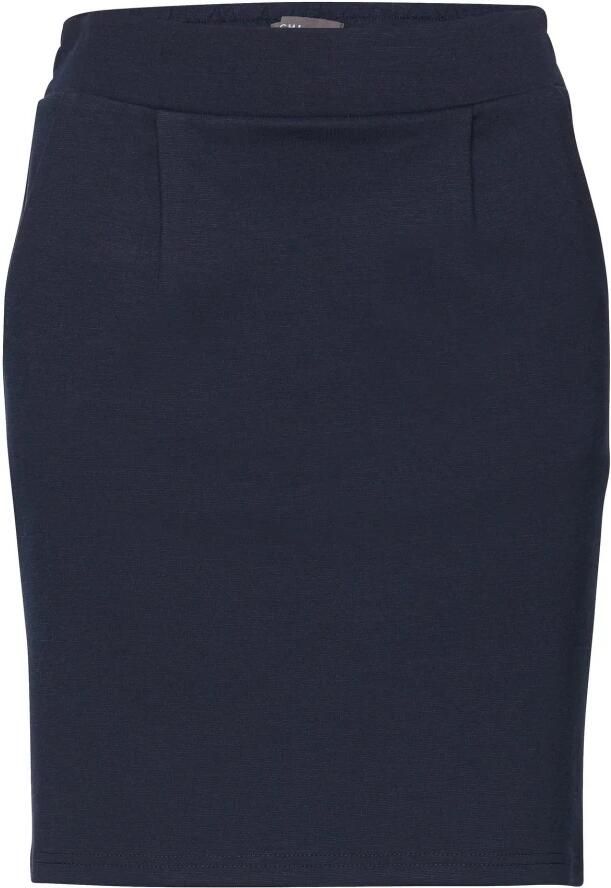 ICHI gemêleerde rok KATE donkerblauw - Foto 4