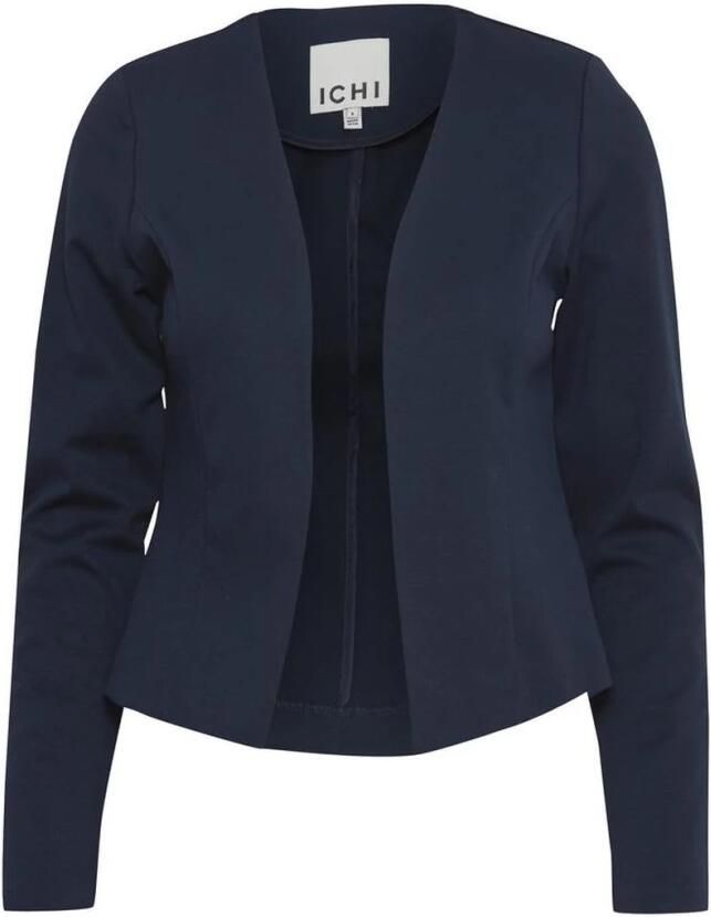 Ichi Regular fit blazer met opengewerkte voorkant model 'KATE' - Foto 4