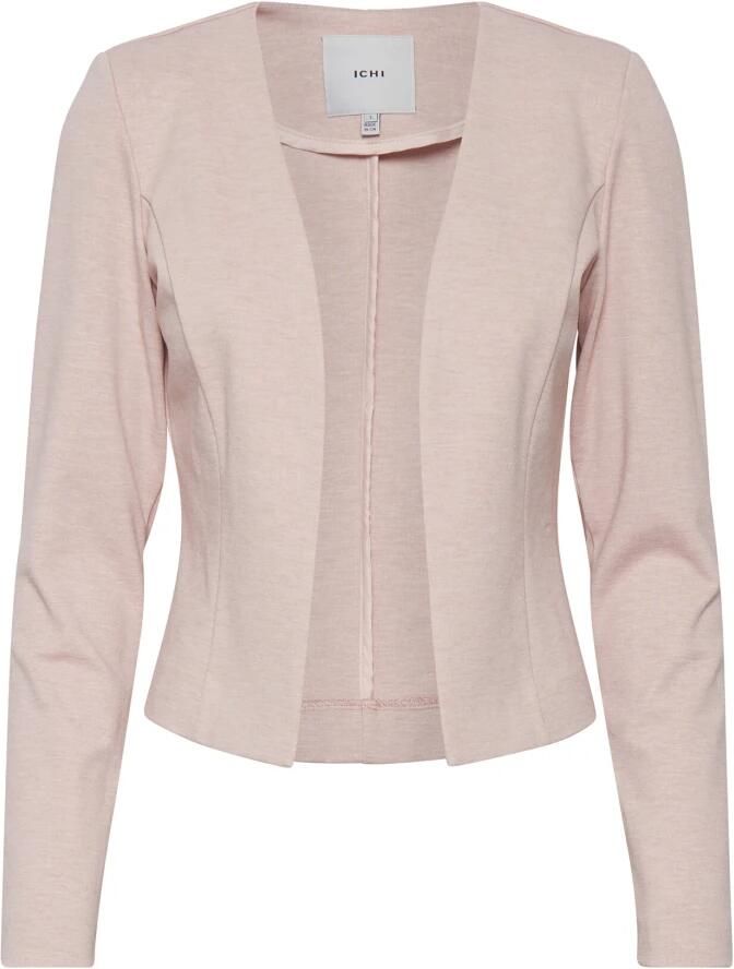 Ichi Regular fit blazer met opengewerkte voorkant model 'KATE'