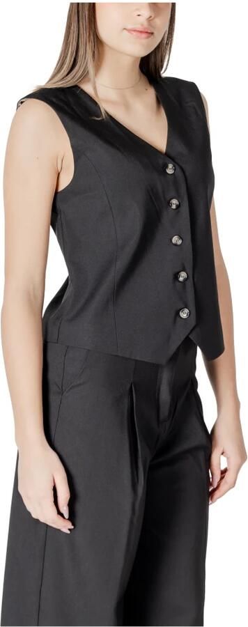 Ichi Stijlvolle Damesvest Collectie Black Dames - Foto 2