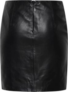 Ichi Leather Skirts Zwart Dames