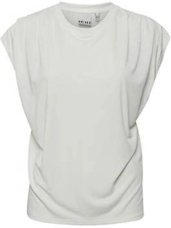 Ichi Cloud Dancer T-Shirt | Freewear Wit White Dames